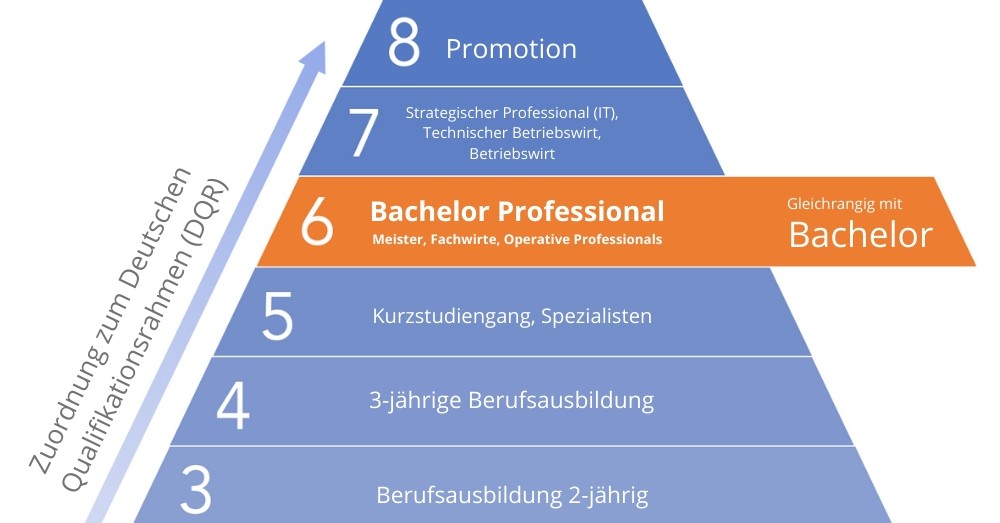 Ist Bachelor und Bachelor Professional das gleiche?